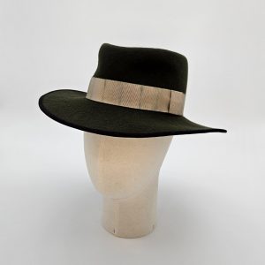 Fédora mixte Bruno kaki