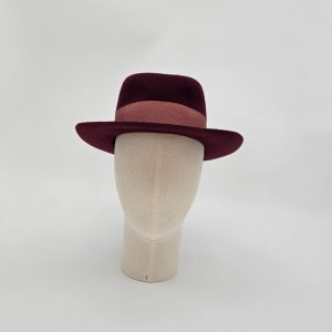 Fédora Luigi bordeaux